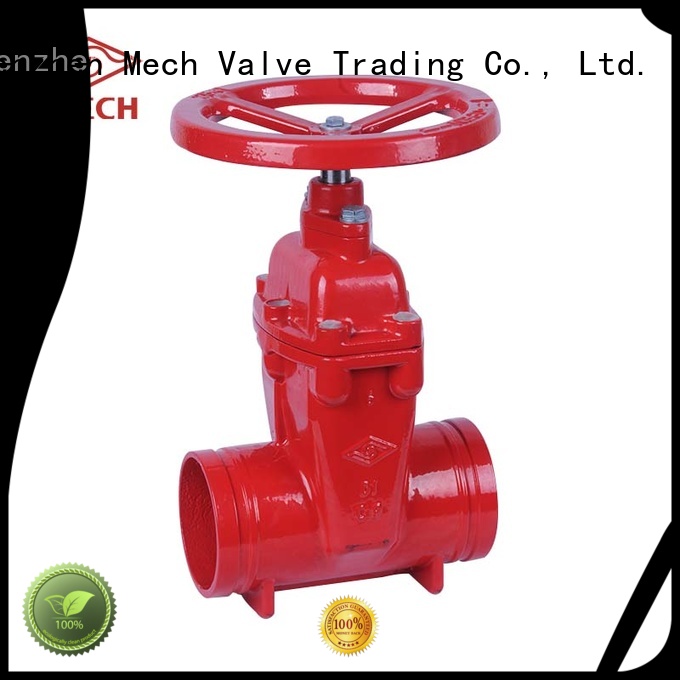 Resilient Seal Gate Valve BS 5163 Grooved Resilient OS&Y Gate Valve