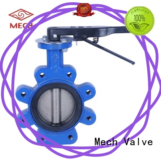 Mech Valve good-quality wafer butterfly valve simple style disposal