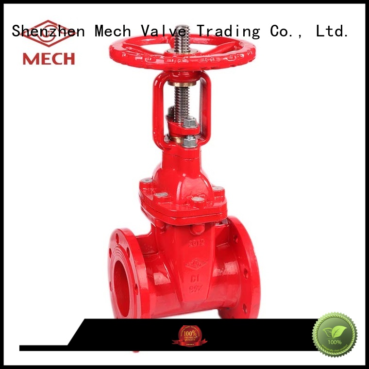 seated ductile iron gate valve wedge chemical