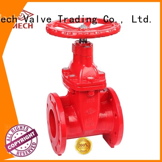 Mech Valve hot-sale resilient wedge gate valve flow control energy