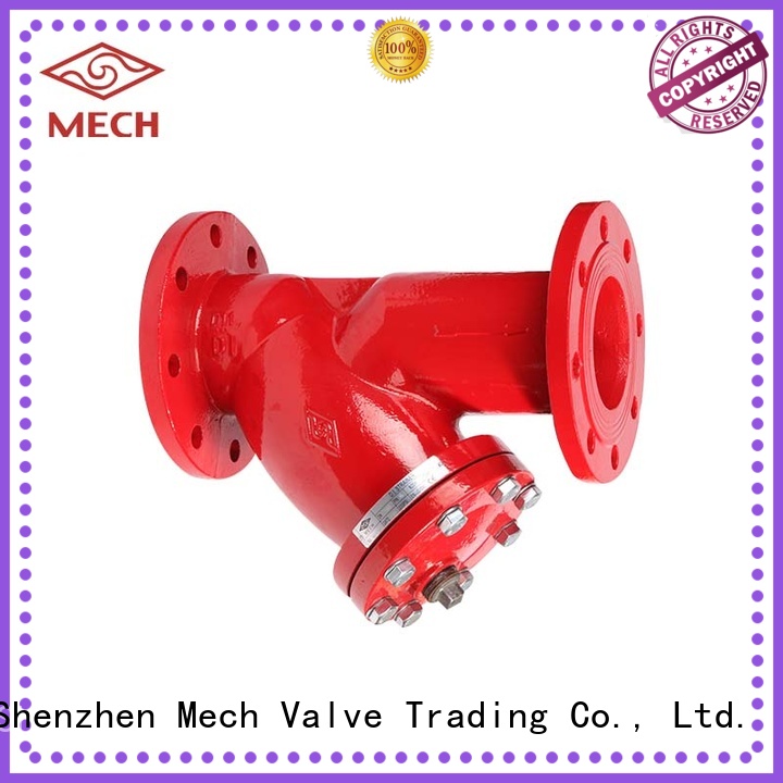 grooved strainer valve industrial bulk production Mech Valve