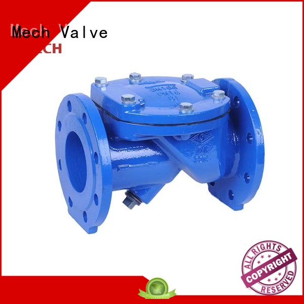 rubber spring check valve ﬁre protection