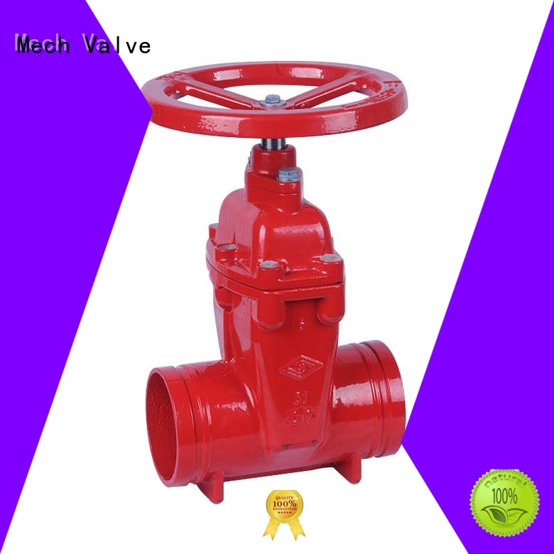 os gate valve high quality for sewage Mech Valve