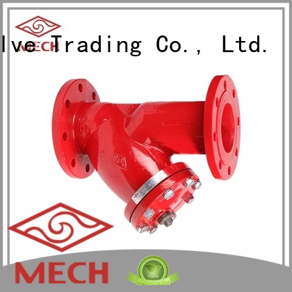 Mech Valve grooved y strainer grooved bulk production