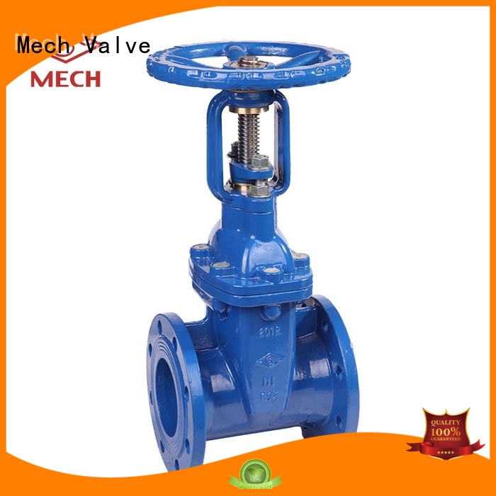 double flanged gate valve durable industry. Mech Valve