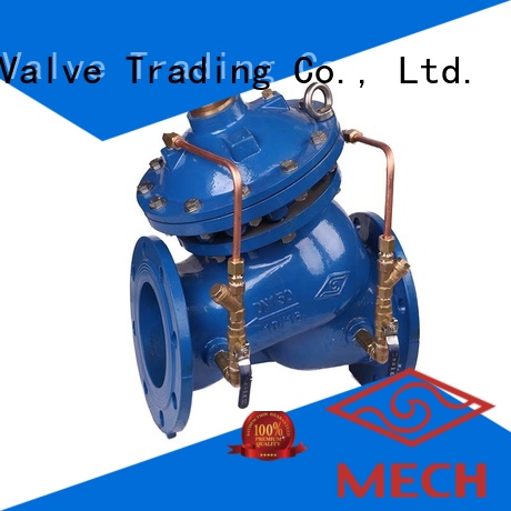 remote hydraulic float valve regulator pipe industry Mech Valve