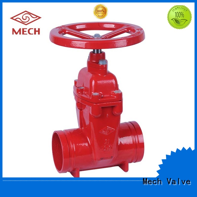 grooved water gate valve hot-sale wedge chemical