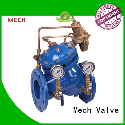 valve pressure reducing valve with gauge surge pipe Mech Valve