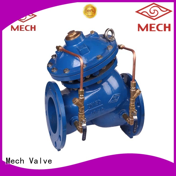 Mech Valve adjustable pressure reducing valve with gauge water pipe industry