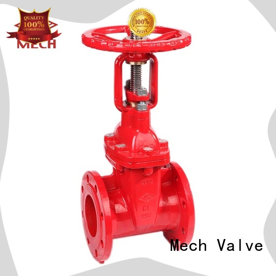 gate stem gate valve rising Mech Valve company