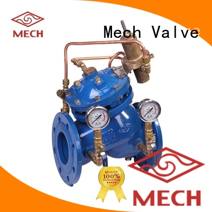 pressure sustaining valve antic piping system Mech Valve