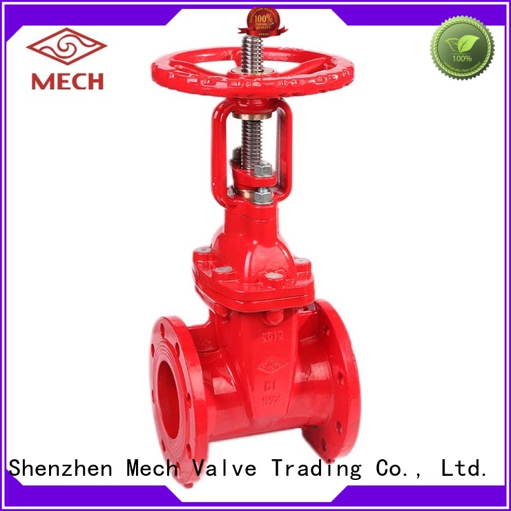 approved flanged gate valve at discount for drainage