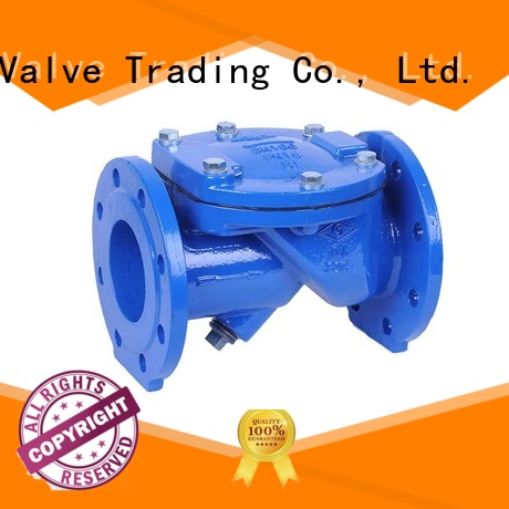 Spring Check Valve EN 12334 Rubber Disc Swing Check  H44J PN10/16