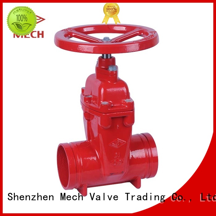 grooved cast iron valve iron for supply Mech Valve