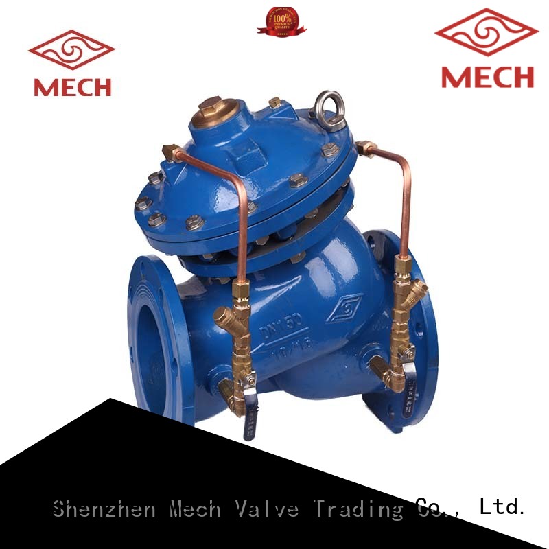 remote water pressure reducing valve deluge alarm pipe industry Mech Valve