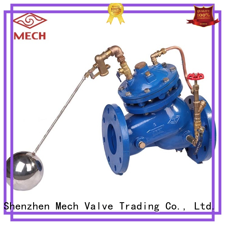 Mech Valve shut pressure reducing valve with gauge high pressure piping system