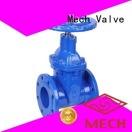 high quality resilient wedge gate valve durable Mech Valve