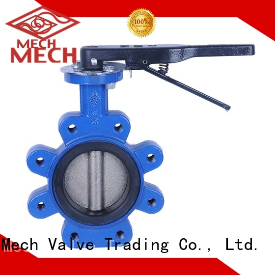 Mech Valve hot-sale wafer butterfly valve simple style ﬁre protection