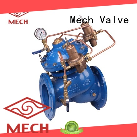 Mech Valve balancing electromagnetic control valve float piping