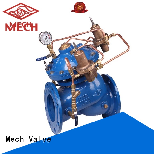 deluge alarm valve piping Mech Valve