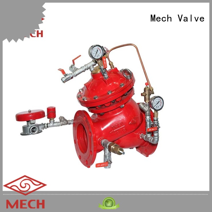 pressure reducing valve bypass piping system Mech Valve