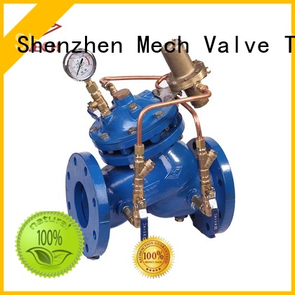 electromagnetic hydraulic control valve sustaining pipe industry Mech Valve