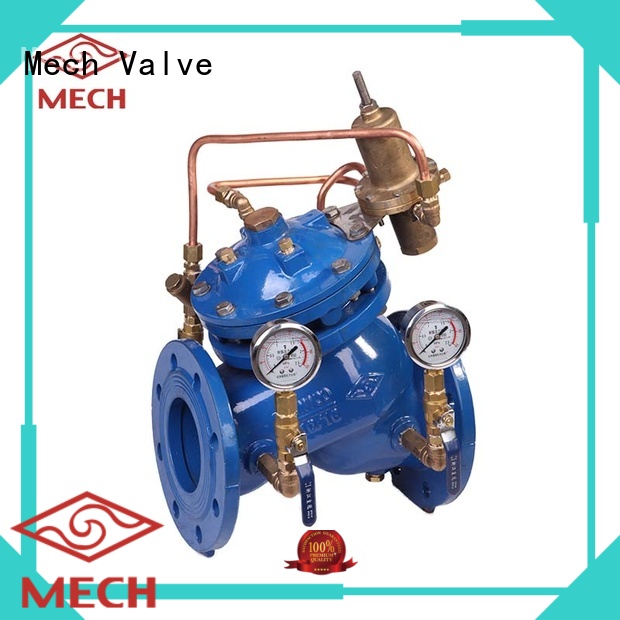 Mech Valve differential pressure sustaining valve remote pipe industry