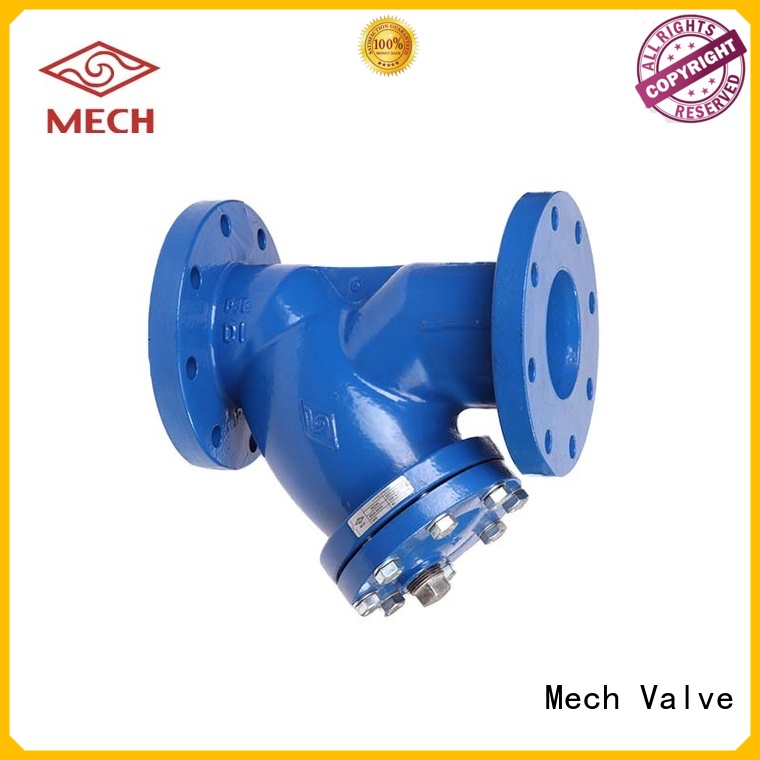 Mech Valve water y type strainer highly-rated water filtering system