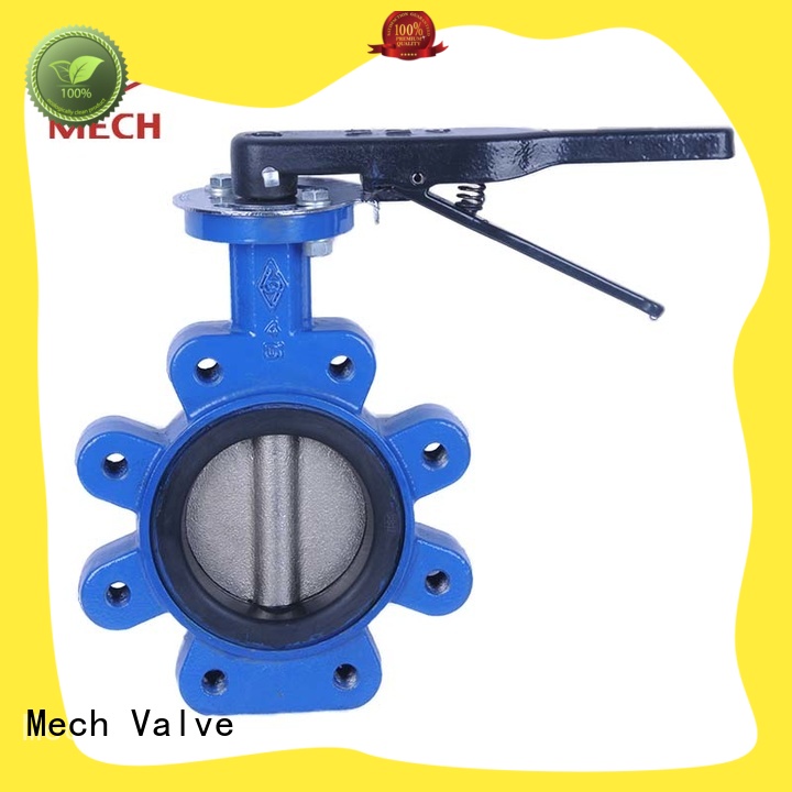 Mech Valve Custom butterfly control valve for business sewage