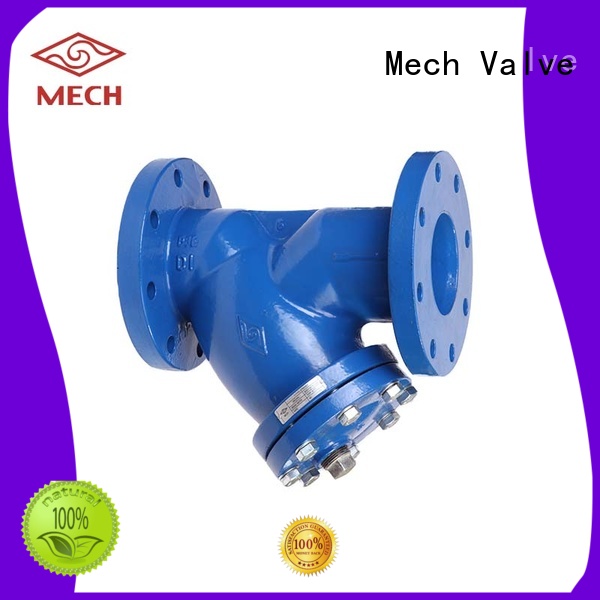 Mech Valve listed y strainer low cost water filtering system