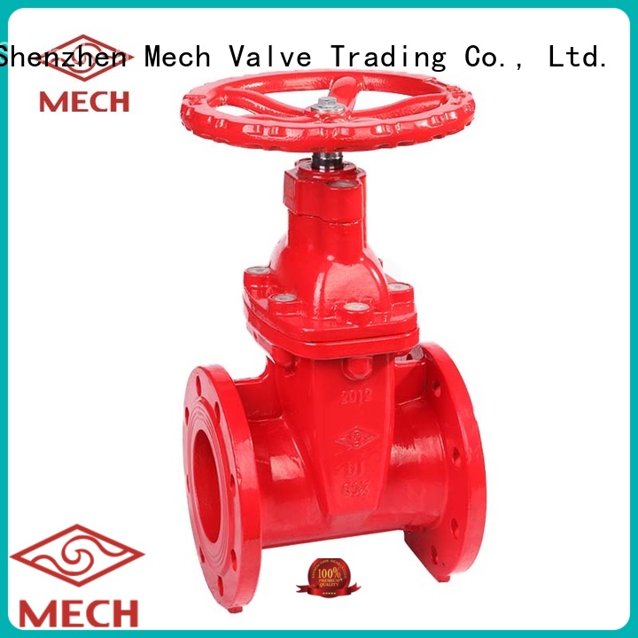 Mech Valve seated flanged gate valve on sale industry.