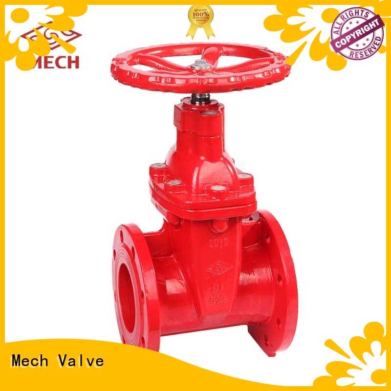 ductile resilient seated gate valve rising air Mech Valve