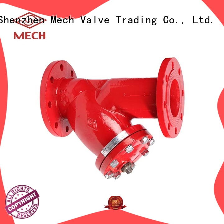 Mech Valve grooved y filter top brand bulk production