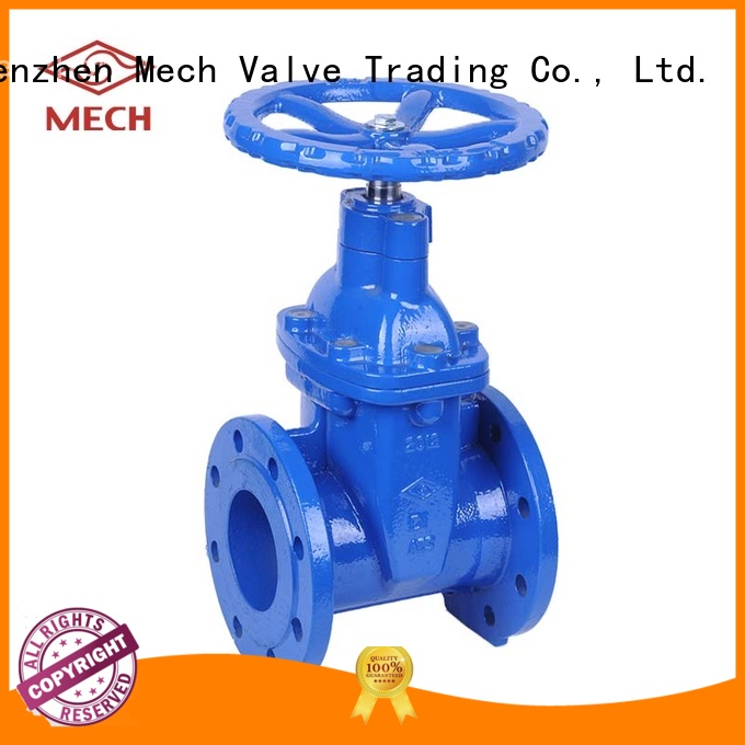 rising flanged gate valve stem chemical