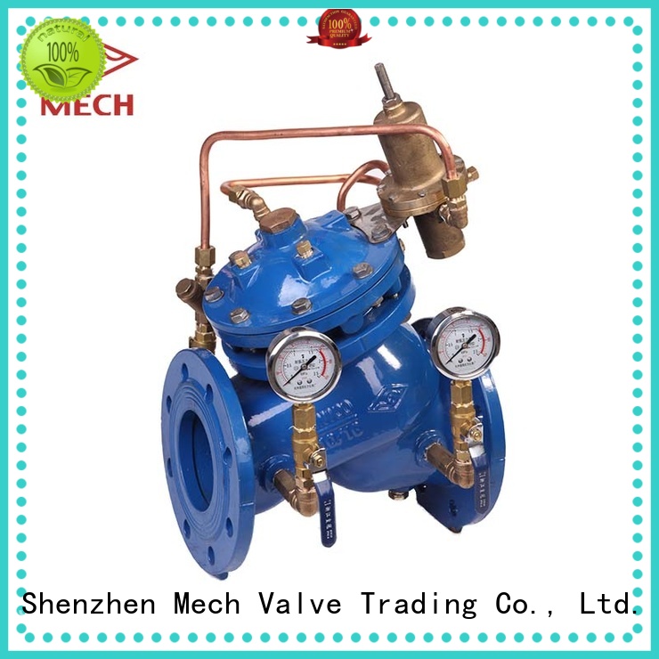 Mech Valve deluge water pressure reducing valve at discount piping system