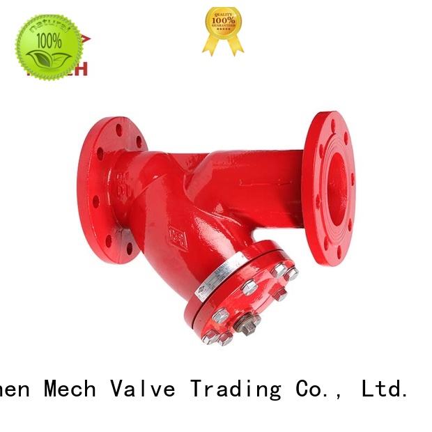 Mech Valve listed industrial strainer listed