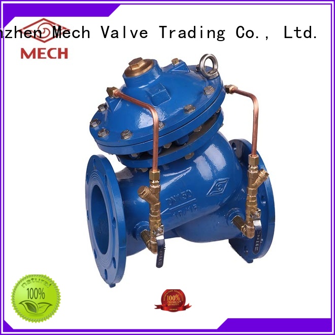 balancing pressure reducing valve with gauge pressure high pressure pipe industry