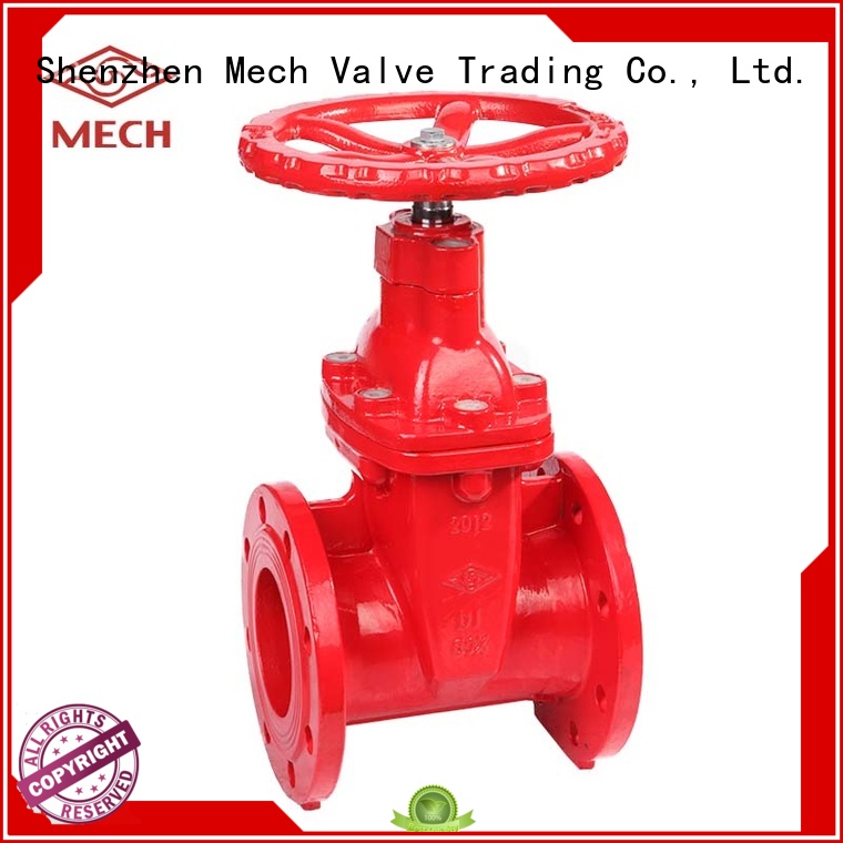 durable y gate valve wedge for sewage Mech Valve