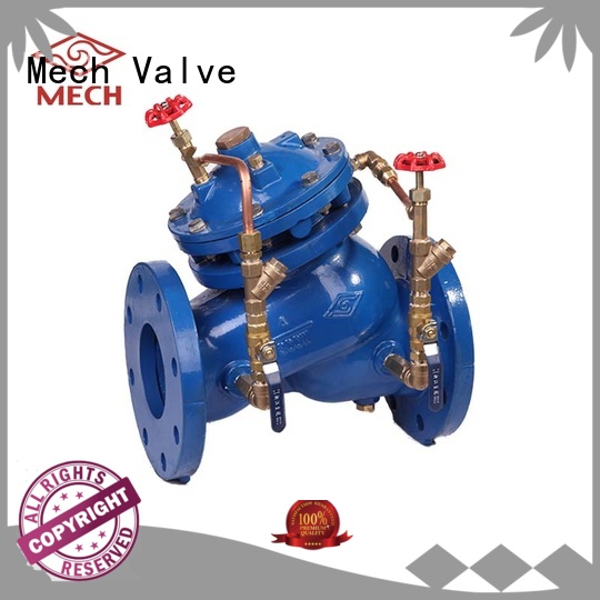 Mech Valve adjustable electromagnetic control valve high pressure water pipe