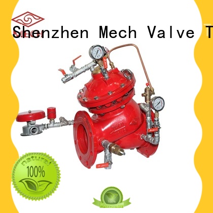 Mech Valve relief hydraulic float valve surge piping system