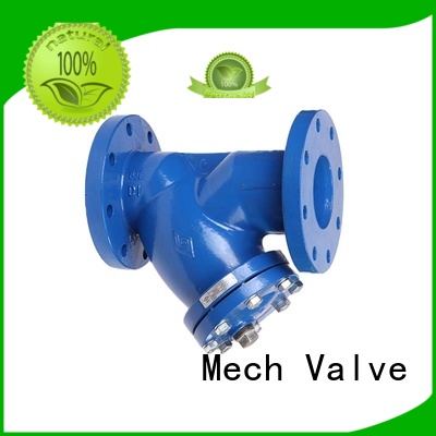 Mech Valve grooved pipe strainer water water filtering system