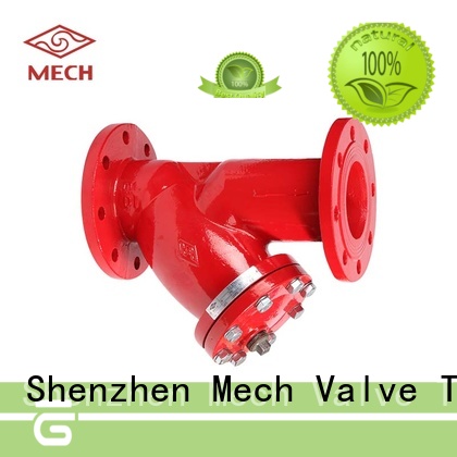 water Custom grooved valve y type strainer Mech Valve ytype