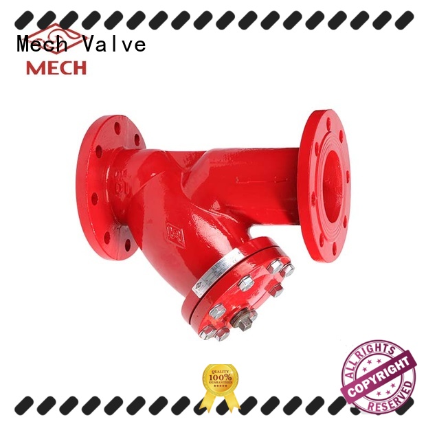 industrial steam strainer grooved Mech Valve