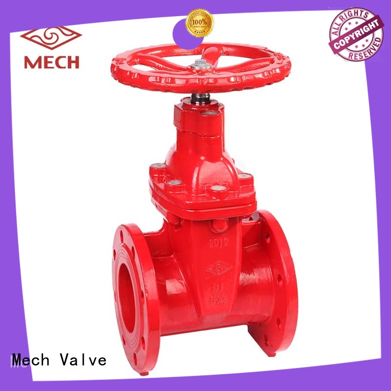 Mech Valve hot-sale resilient seal gate valve stem for drainage