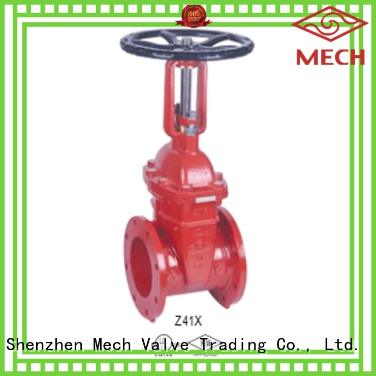 seal gate valve resilient Mech Valve company