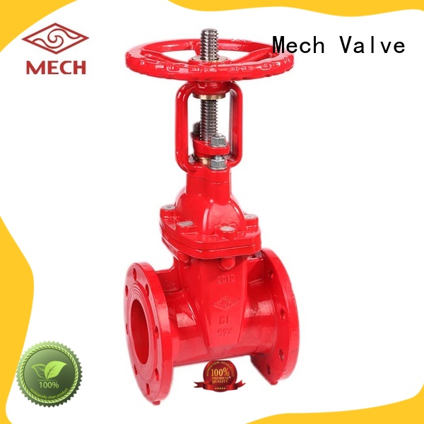 high quality double flanged gate valve at discount for potable Mech Valve