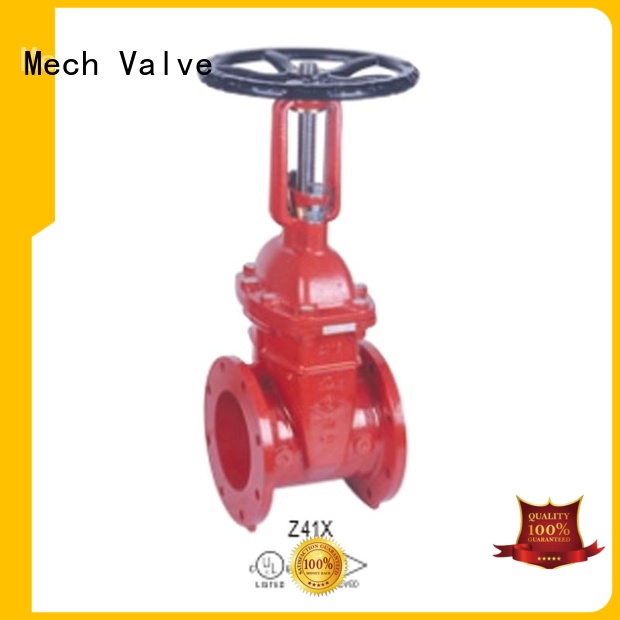 Mech Valve rising gate valve at discount for supply