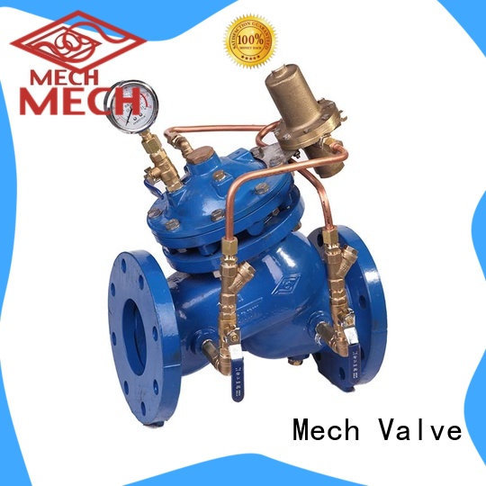 Mech Valve electromagnetic adjustable pressure relief valve bypass pipe industry