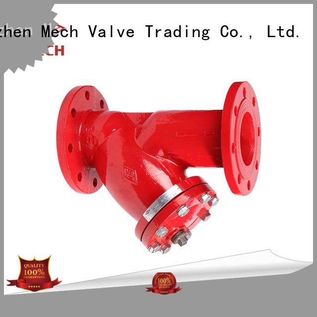 Mech Valve grooved strainer valve low cost for sale