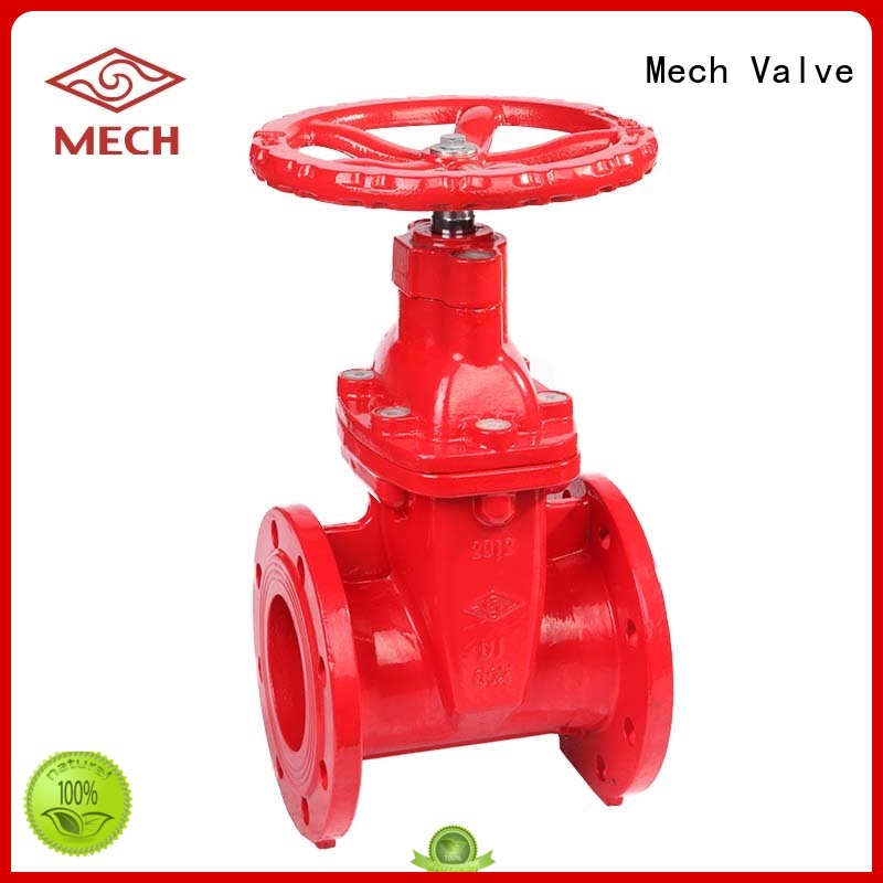 resilient os&y gate valve flow control chemical